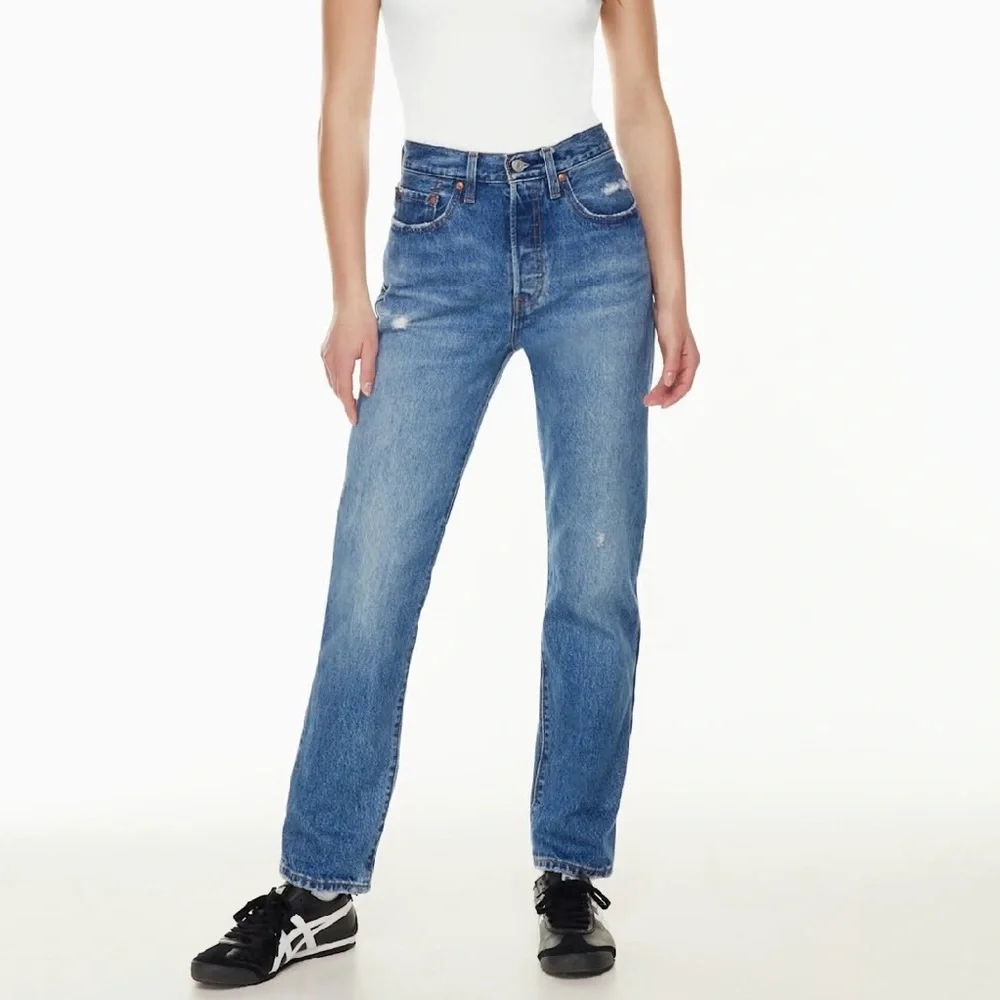 Levi's Women's High Rise Jeans - Blue - Picture 16 of 16